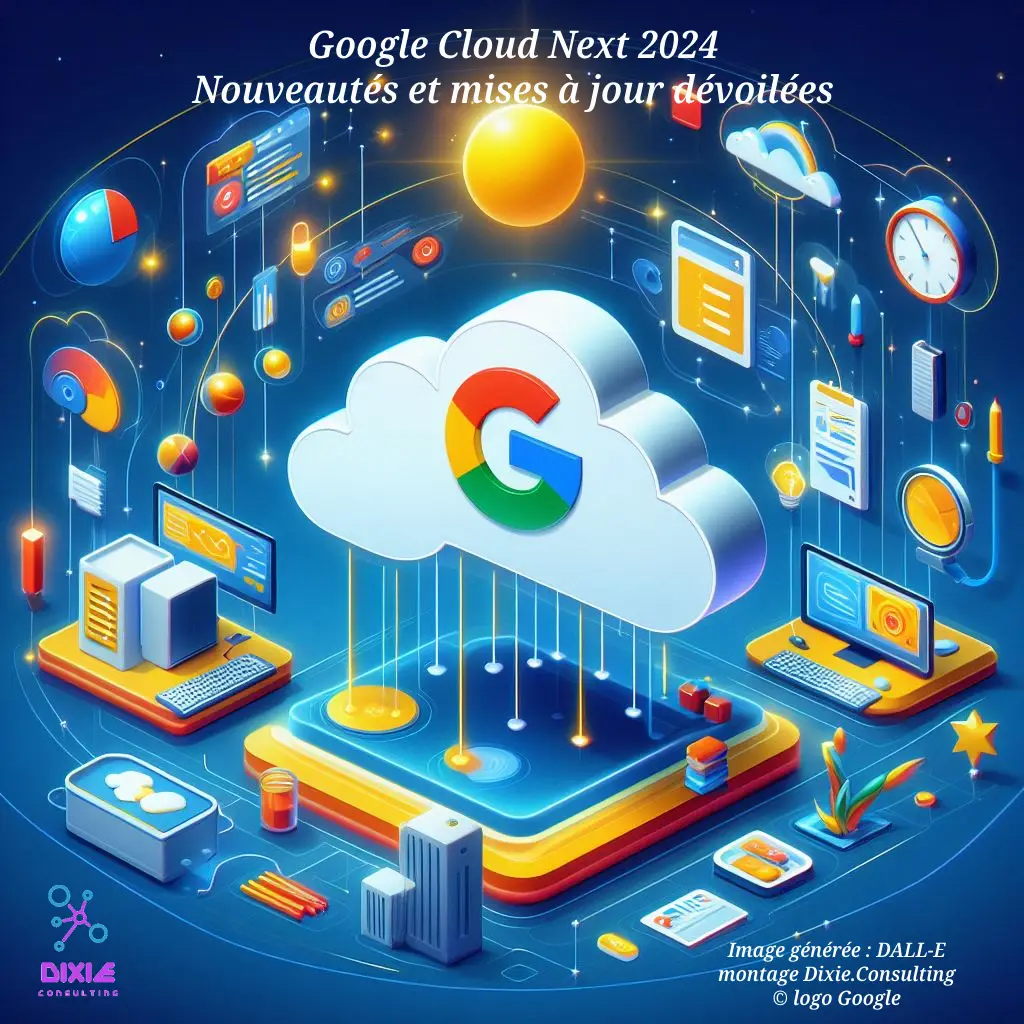 Google Cloud Next 2024 : Nouveautés et mises à jour dévoilées - Conférence de l'année dévoilant les dernières avancées et améliorations dans le cloud computing de Google.