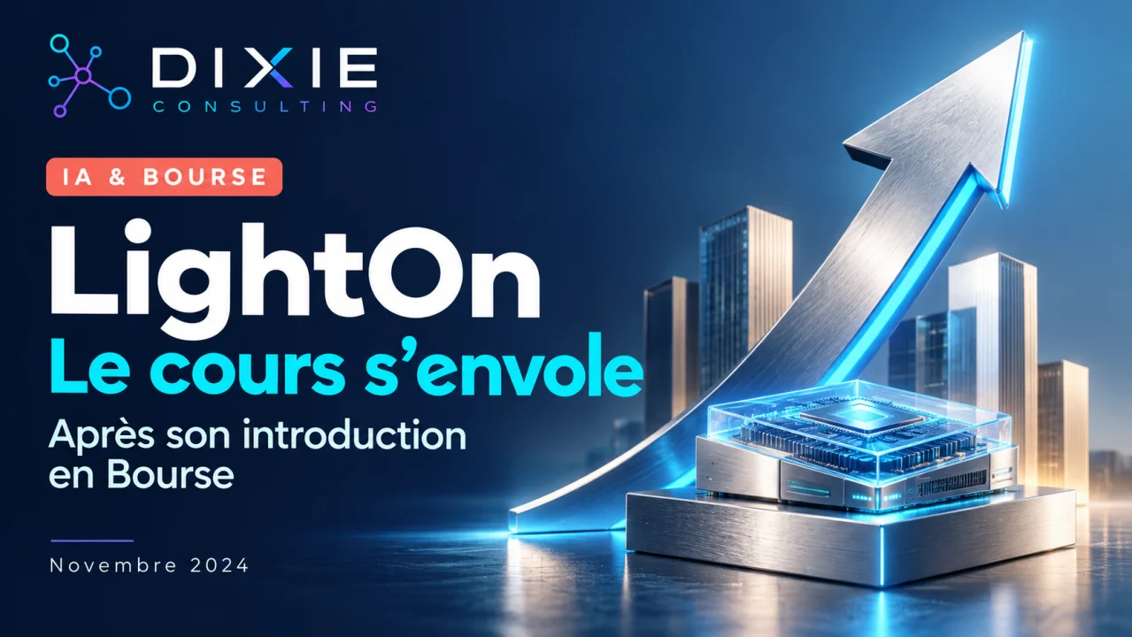 Le cours de LightOn double après son entrée en bourse
