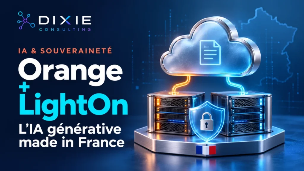Orange et LightOn : l'IA générative made in France