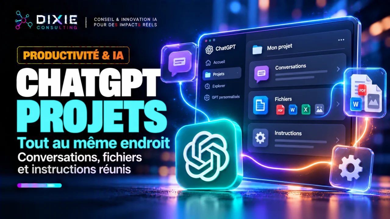 ChatGPT Projets : révolutionnez votre productivité