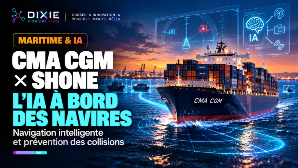 CMA CGM et Shone : L'IA révolutionne le transport maritime