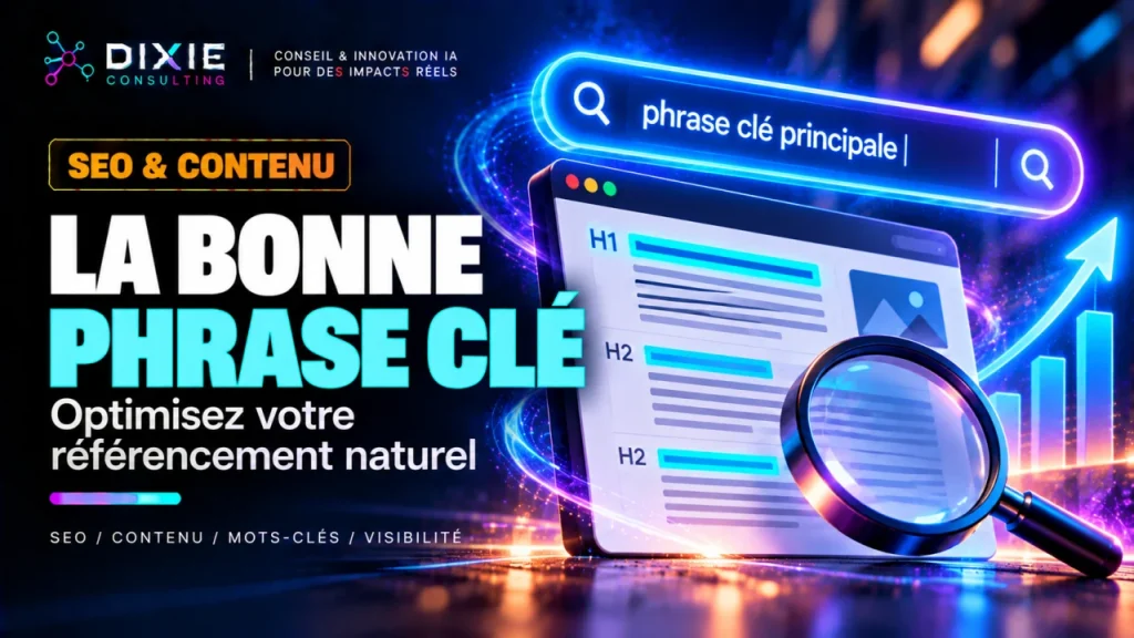 Optimisez votre référencement naturel avec à une phrase clé