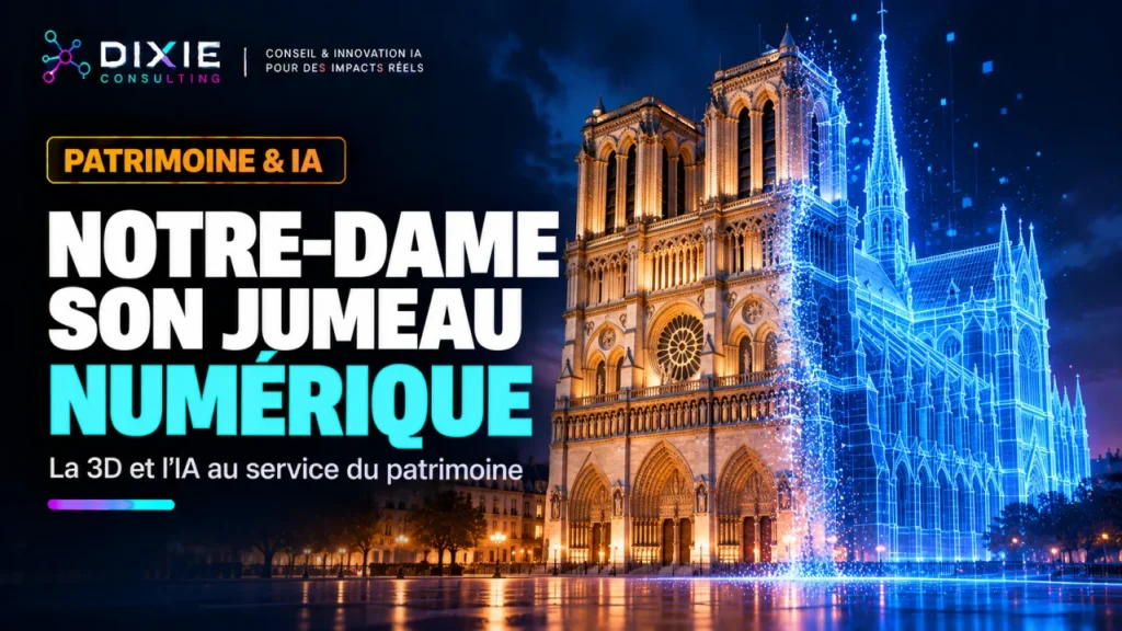 Jumeau numérique Notre-Dame un nouveau souffle patrimonial