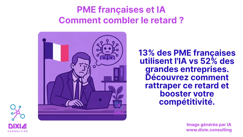 PME Française en retard sur l'IA. Comment combler cela avec Dixie Consulting