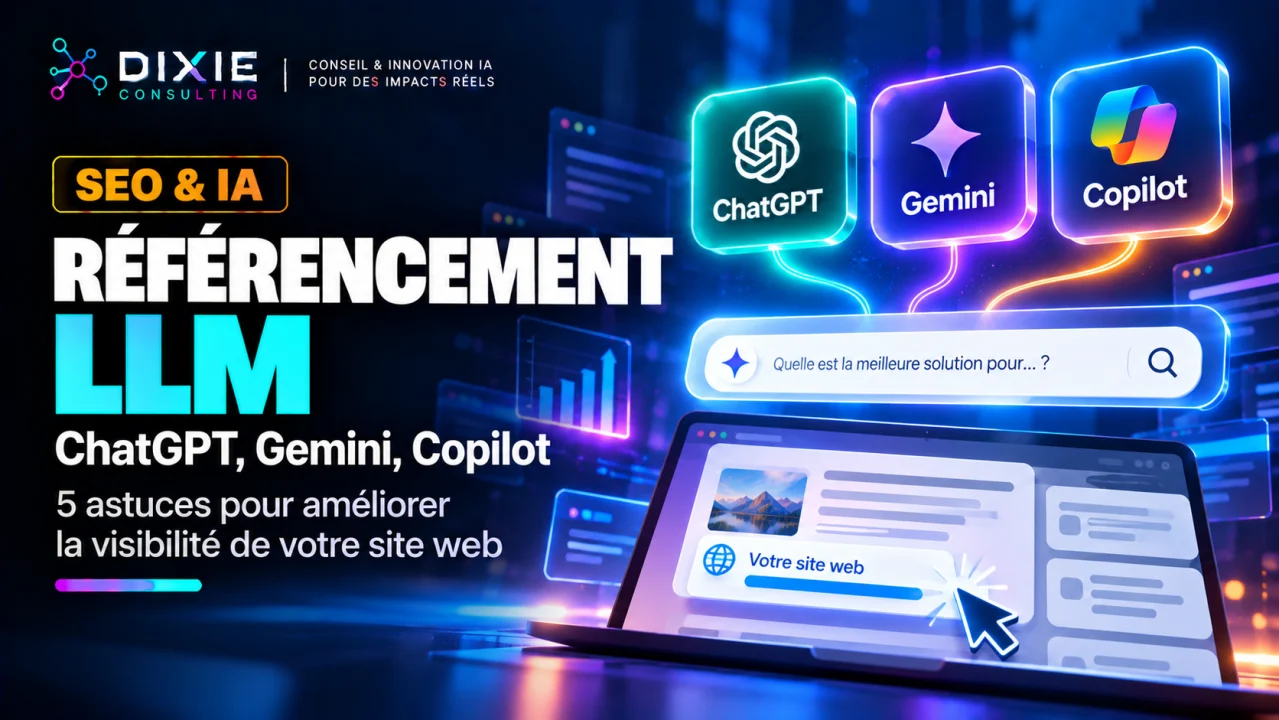 Référencement LLM : 5 astuces pour votre site web