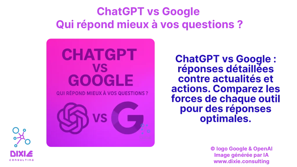 ChatGPT vs Google: Qui répond mieux à vos questions ?