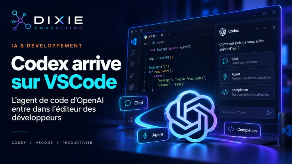 Codex est maintenant disponible sur VSCode