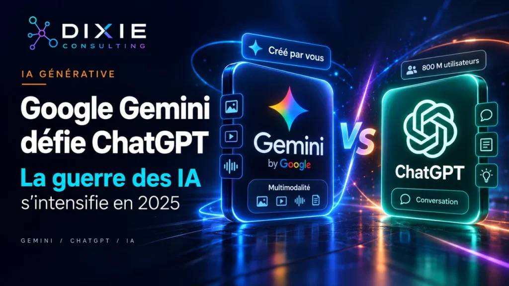 Google Gemini défie ChatGPT : la guerre des IA s'intensifie