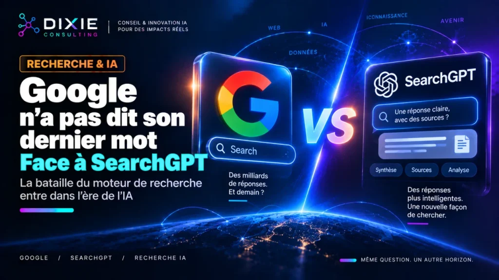 Google n'a pas dit son dernier mot : L'affrontement avec OpenAI SearchGPT