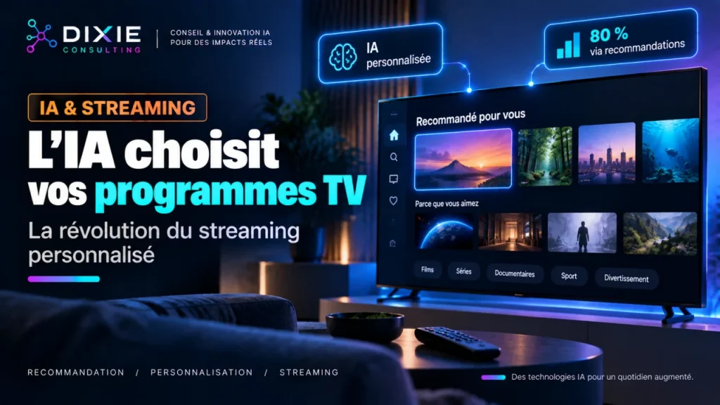 IA choisit vos programmes TV : révolution streaming actuelle