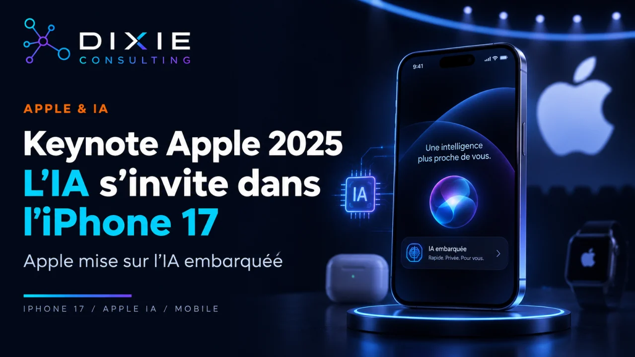 Keynote Apple 2025 : l'IA révolutionne la tech
