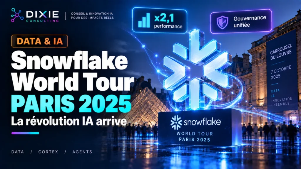Snowflake World Tour Paris 2025 : la révolution IA arrive