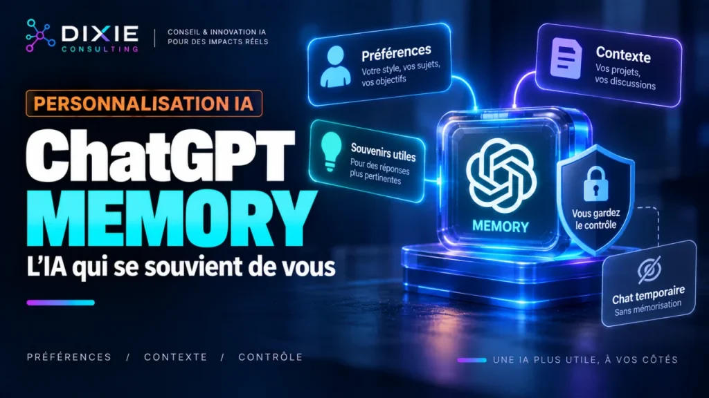 ChatGPT et sa fonction memory : l’IA qui se souvient de vous !