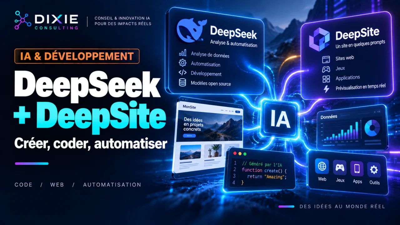 DeepSite & DeepSeek : Deux outils IA révolutionnaires