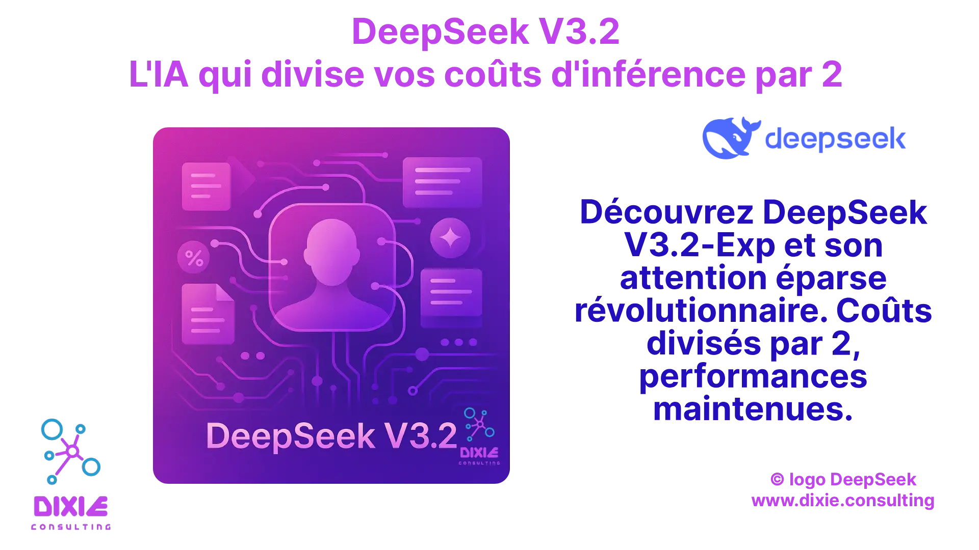 DeepSeek 3.2 la version économique