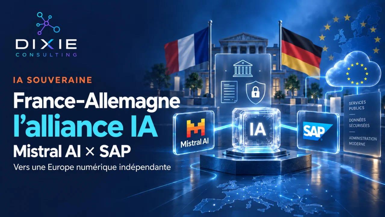 France–Allemagne : une IA souveraine Mistral AI et SAP