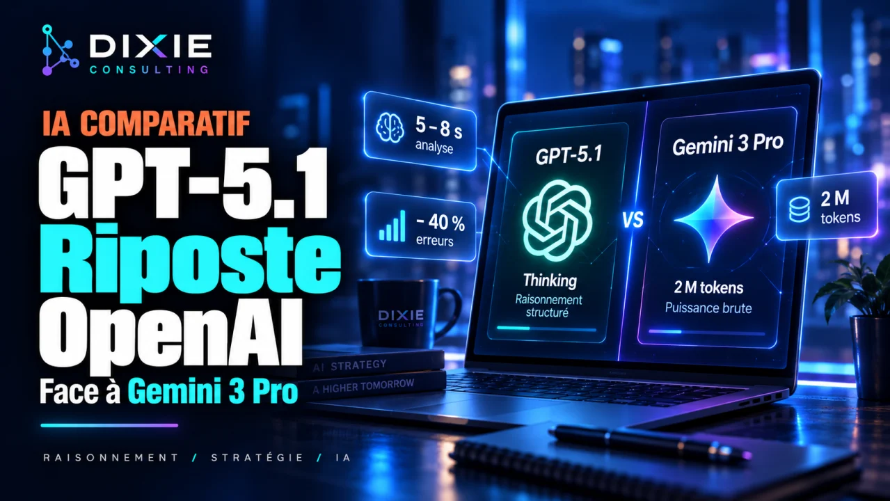 GPT-5.1 : La riposte d'OpenAI face à Google Gemini 3 Pro