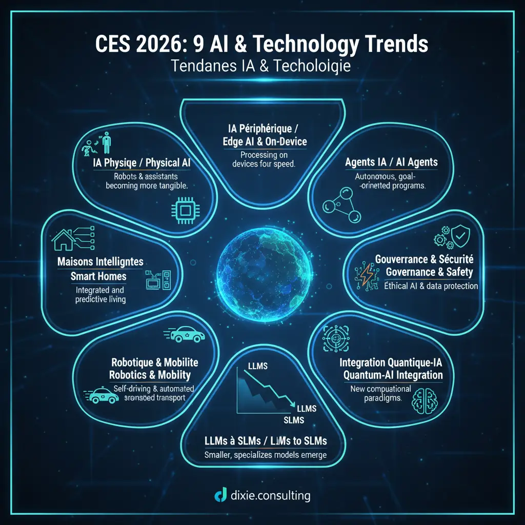 9 tendances au CES de Las Vegas en 2026