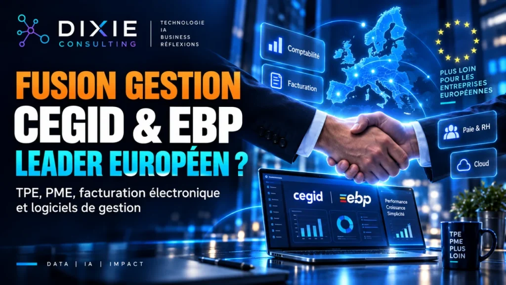 Cegid-EBP : Le nouveau champion européen de la gestion pour TPE et PME