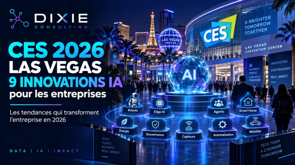 CES 2026 Las Vegas : 9 innovations IA pour entreprises