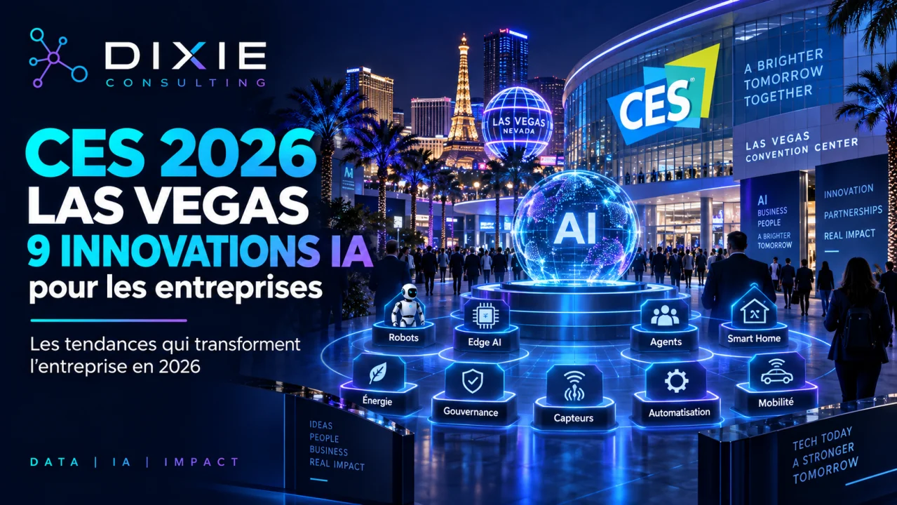 CES 2026 Las Vegas : 9 innovations IA pour entreprises