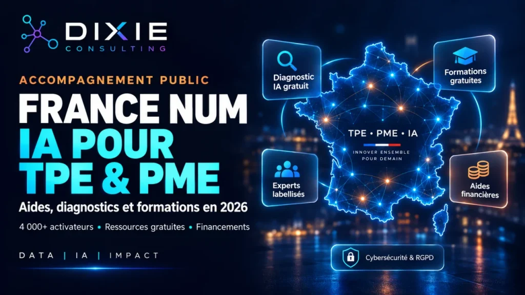 France Num 2026 : aides, IA et accompagnement pour TPE & PME