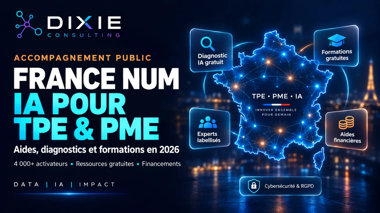 France Num 2026 : aides, IA et accompagnement pour TPE & PME