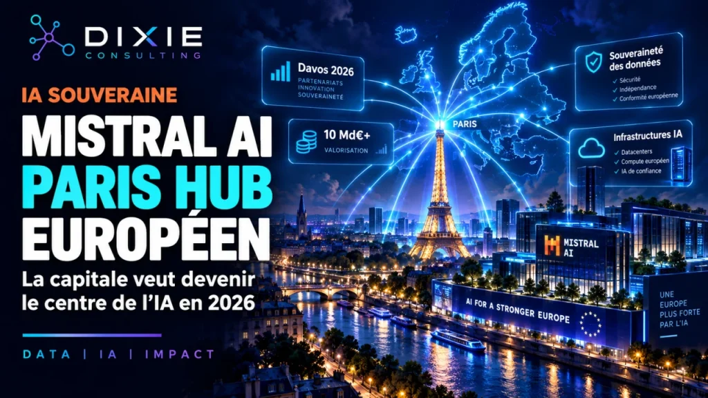 Mistral AI : Paris devient le hub européen de l'IA en 2026