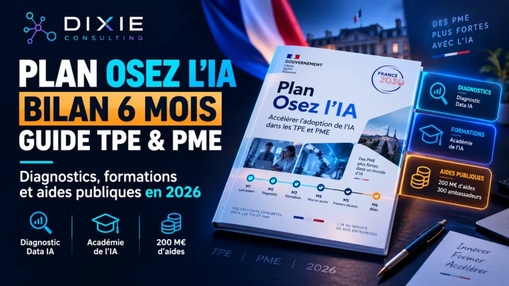 Plan Osez l'IA 2026 : Bilan 6 Mois & Guide Complet TPE/PME