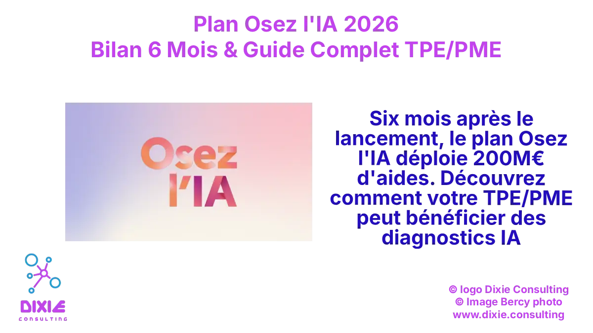 Guide sur le plan Osez L'IA par Dixie Consulting