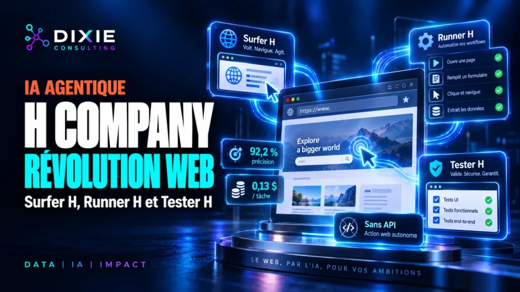 H Company : L'IA agentique qui révolutionne le web