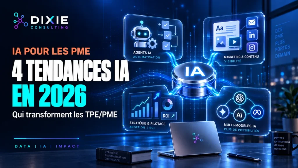 2026 : 4 Tendances IA qui transforment les TPE/PME Françaises