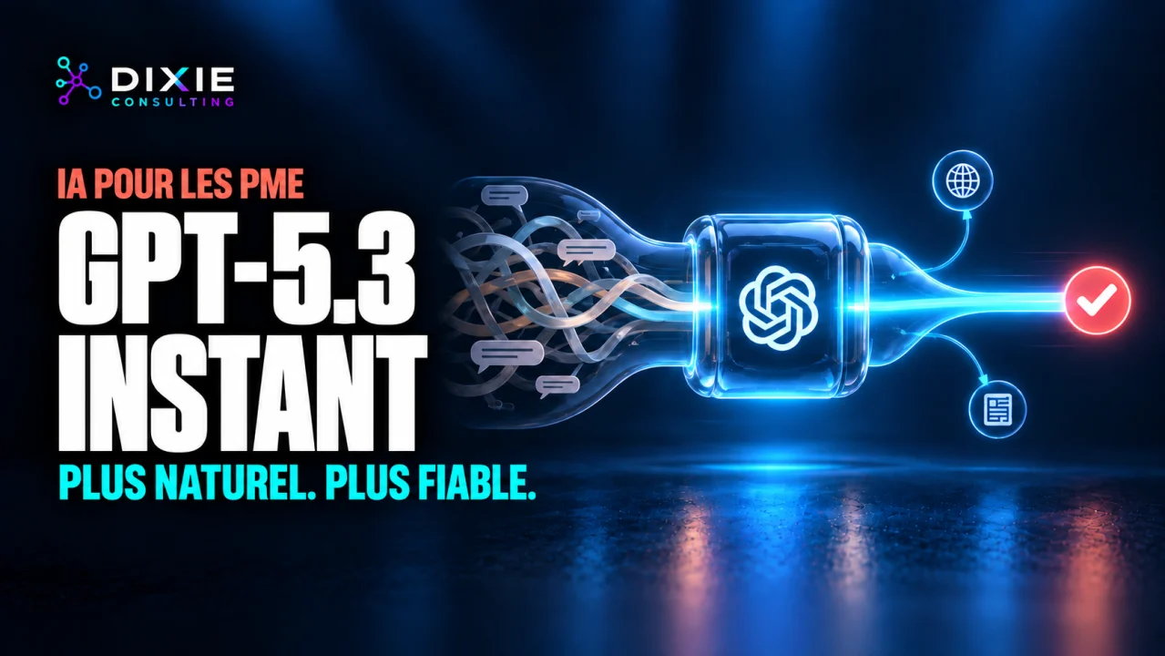 GPT-5.3 Instant : IA plus fiable et naturelle pour PME