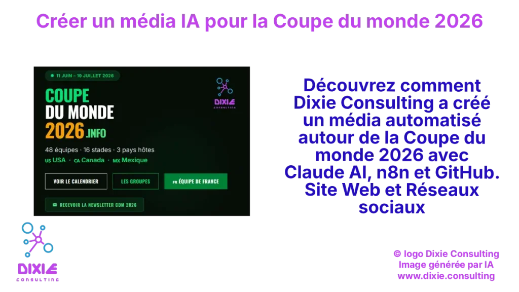 création site web et réseaux sociaux avec IA