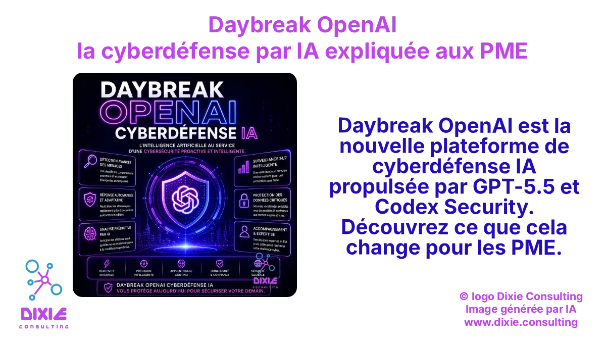 Daybreak OpenAI : la cyberdéfense par IA expliquée aux PME