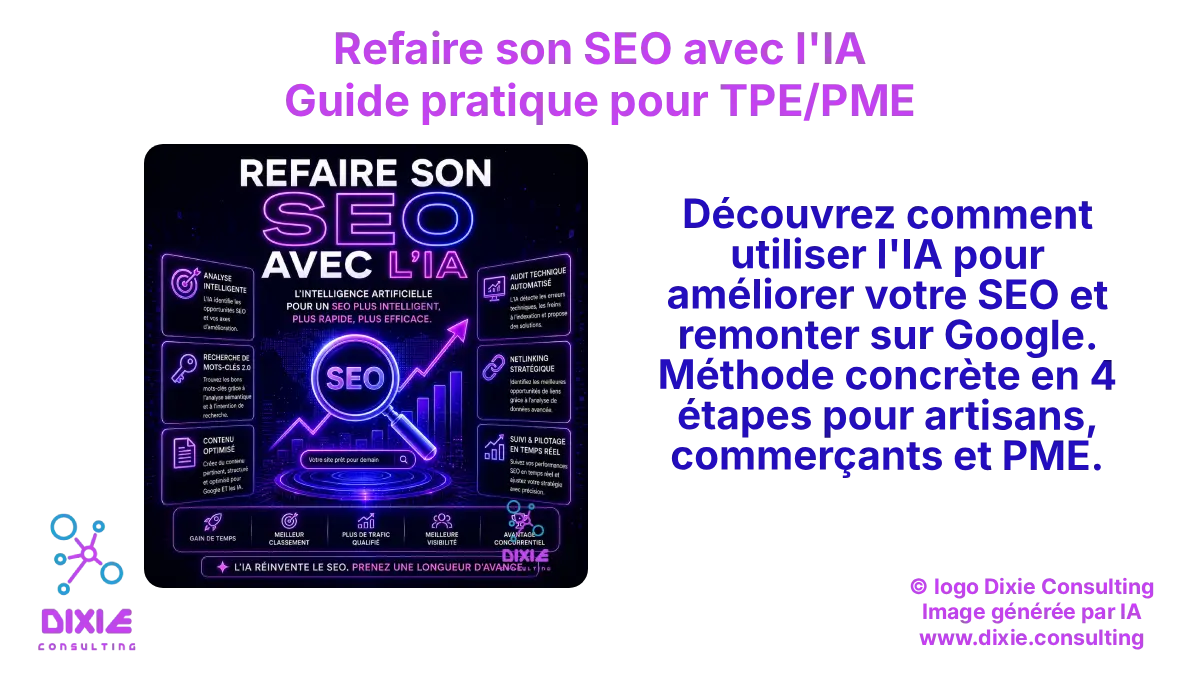 Commernt refaire son site web pour un meilleur SEO avec l'IA