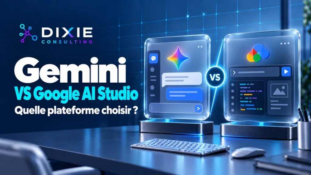 Gemini vs Google AI Studio : Quelle plateforme d'IA choisir ?