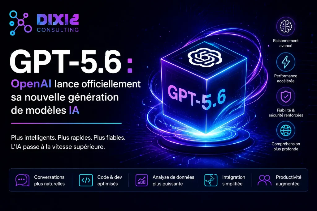 GPT-5.6 : OpenAI lance officiellement sa nouvelle génération de modèles IA