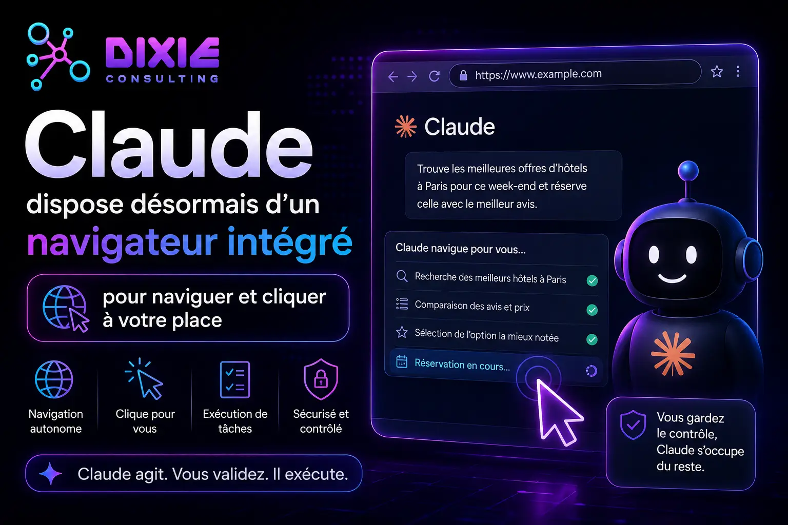 Claude code intègre un navigateur web