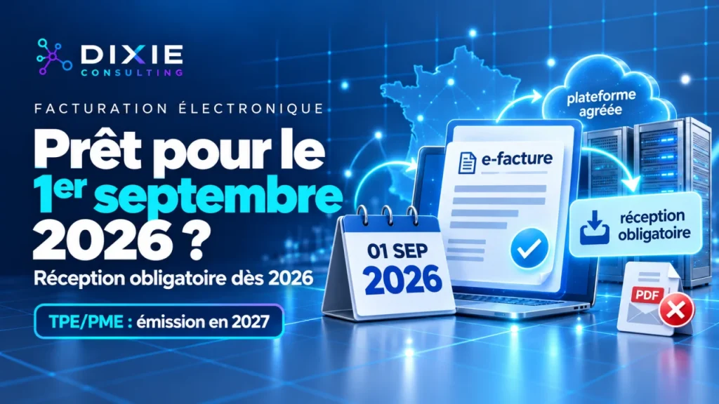 Facturation électronique : êtes-vous prêt pour le 1er septembre 2026 ?