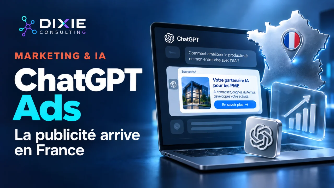 ChatGPT Ads arrive en France : une nouvelle régie publicitaire à tester pour les PME ?