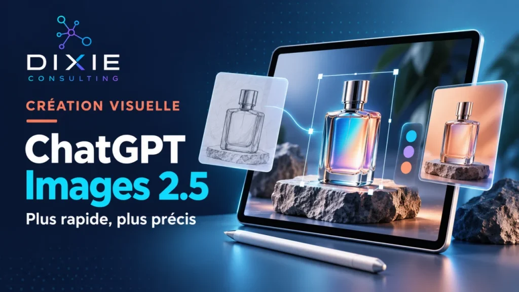 ChatGPT Images 2.5 : des créations plus rapides et des retouches plus précises pour les PME