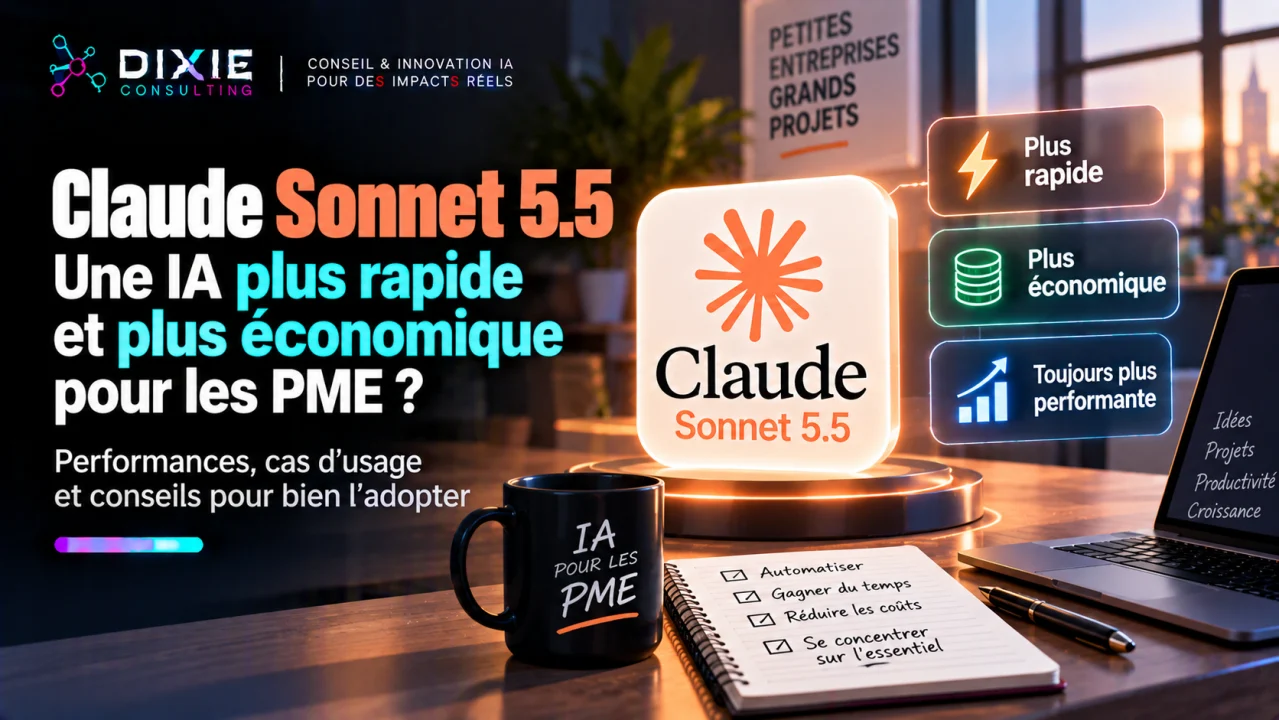 Claude Sonnet 5.5 : une IA plus rapide et plus économique pour les PME ?