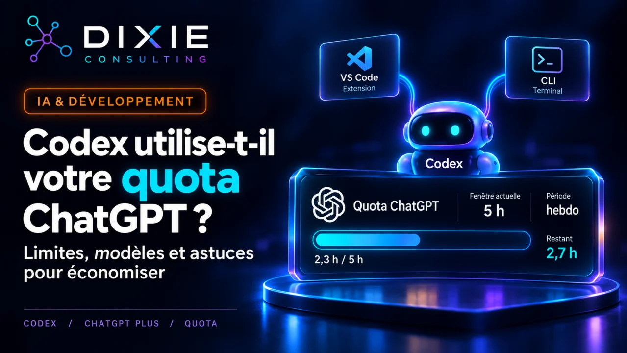 Codex consomme-t-il votre quota ChatGPT ? Limites, modèles et astuces pour économiser son utilisation