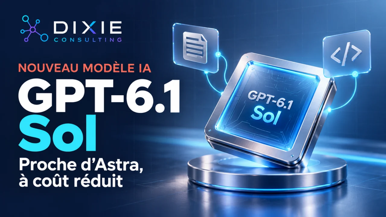 GPT-6.1 Sol : une IA proche d’Astra, à coût réduit