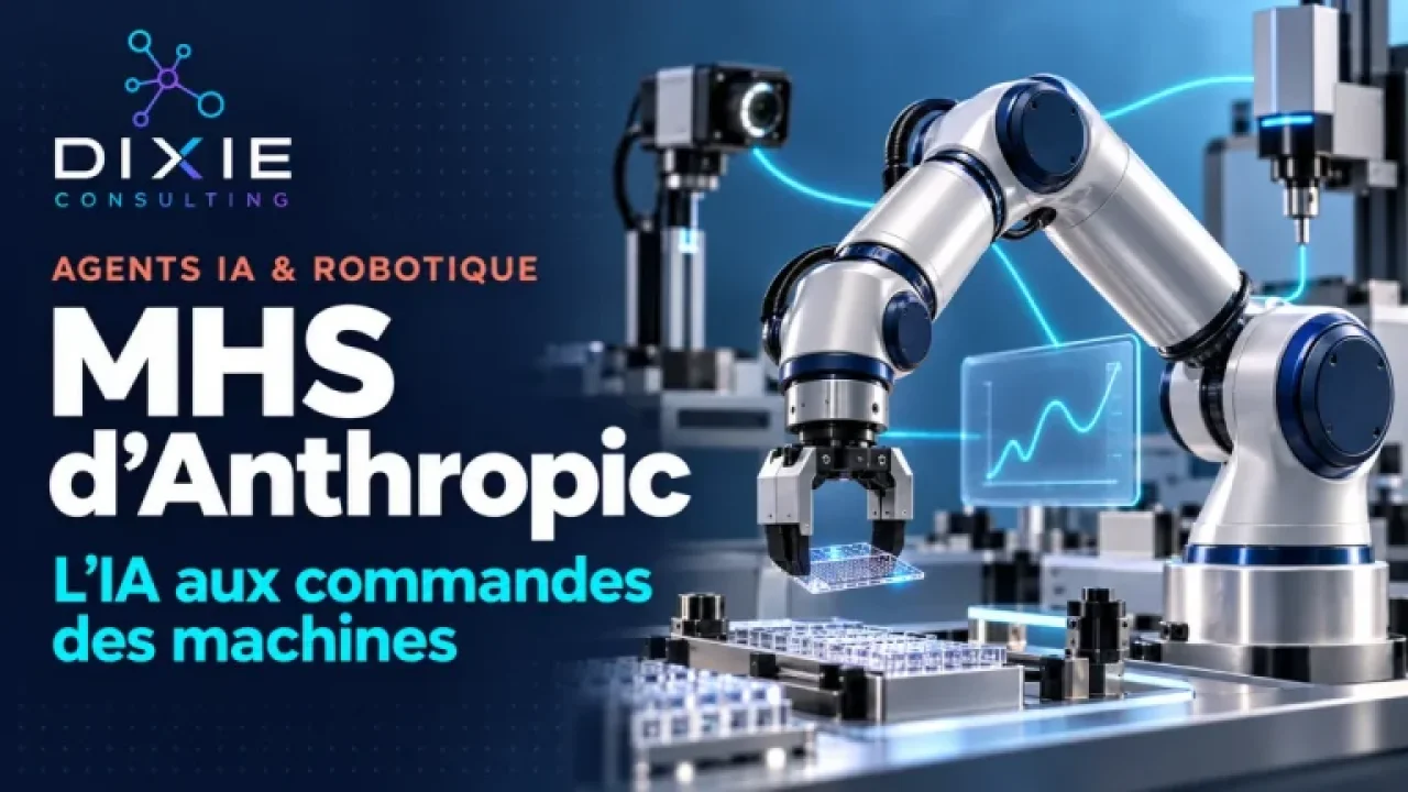 MHS d’Anthropic : quand les agents IA pilotent machines et équipements