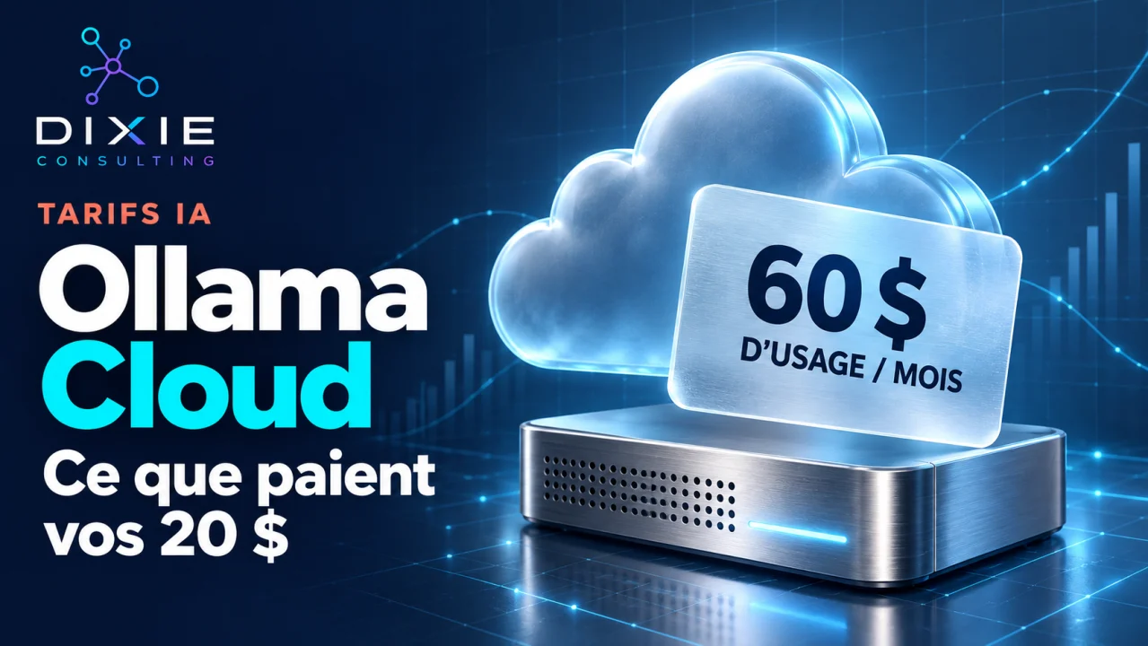 Ollama change ses tarifs cloud : ce que vos 20 dollars paient vraiment