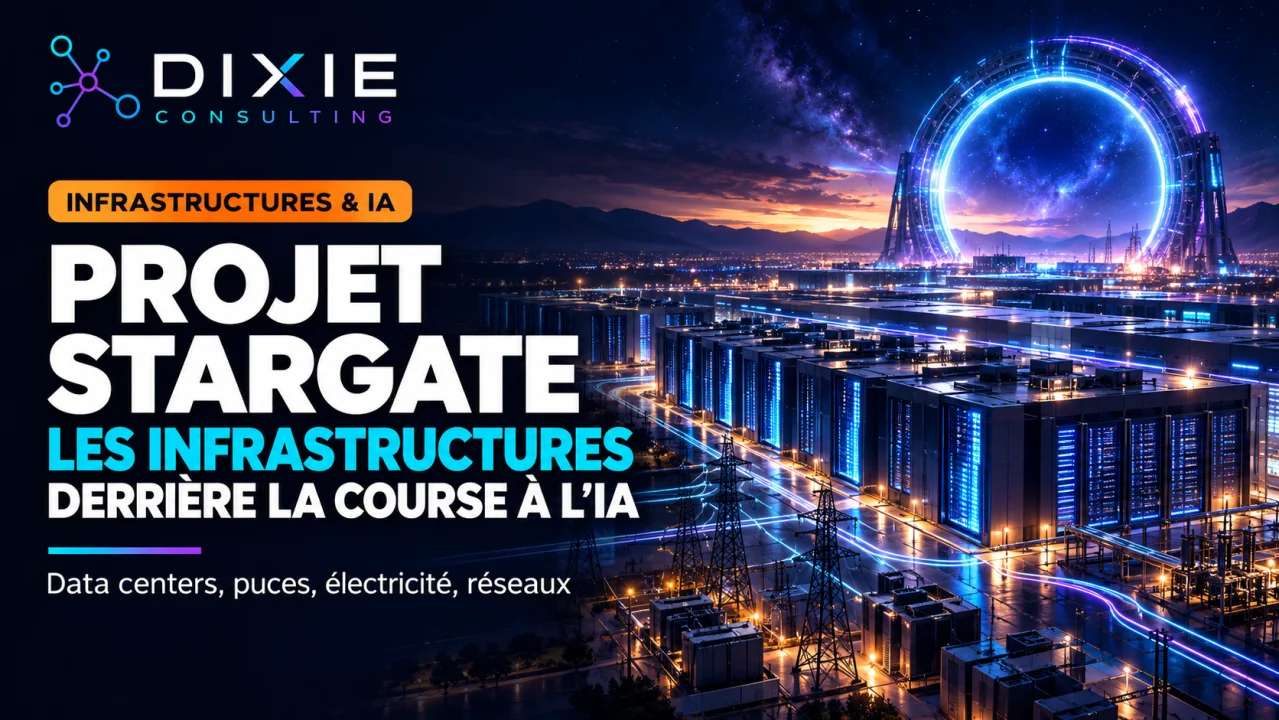 Projet Stargate : les infrastructures derrière la course mondiale à l’IA