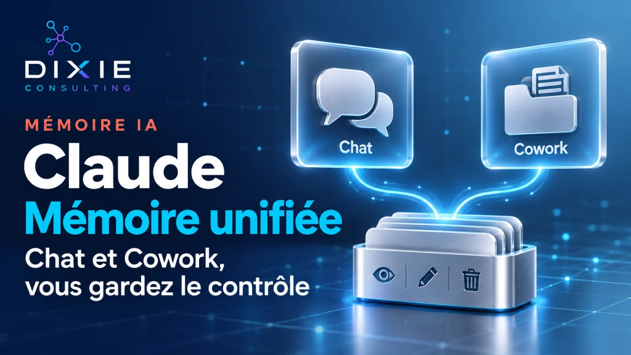 Claude unifie sa mémoire entre Chat et Cowork : moins se répéter, plus de contrôle