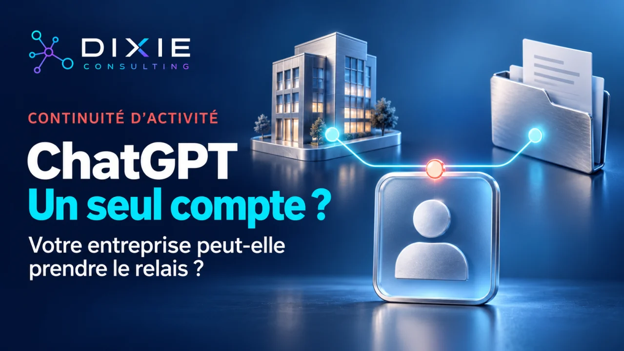 Votre entreprise dépend-elle du compte ChatGPT d’un salarié ?